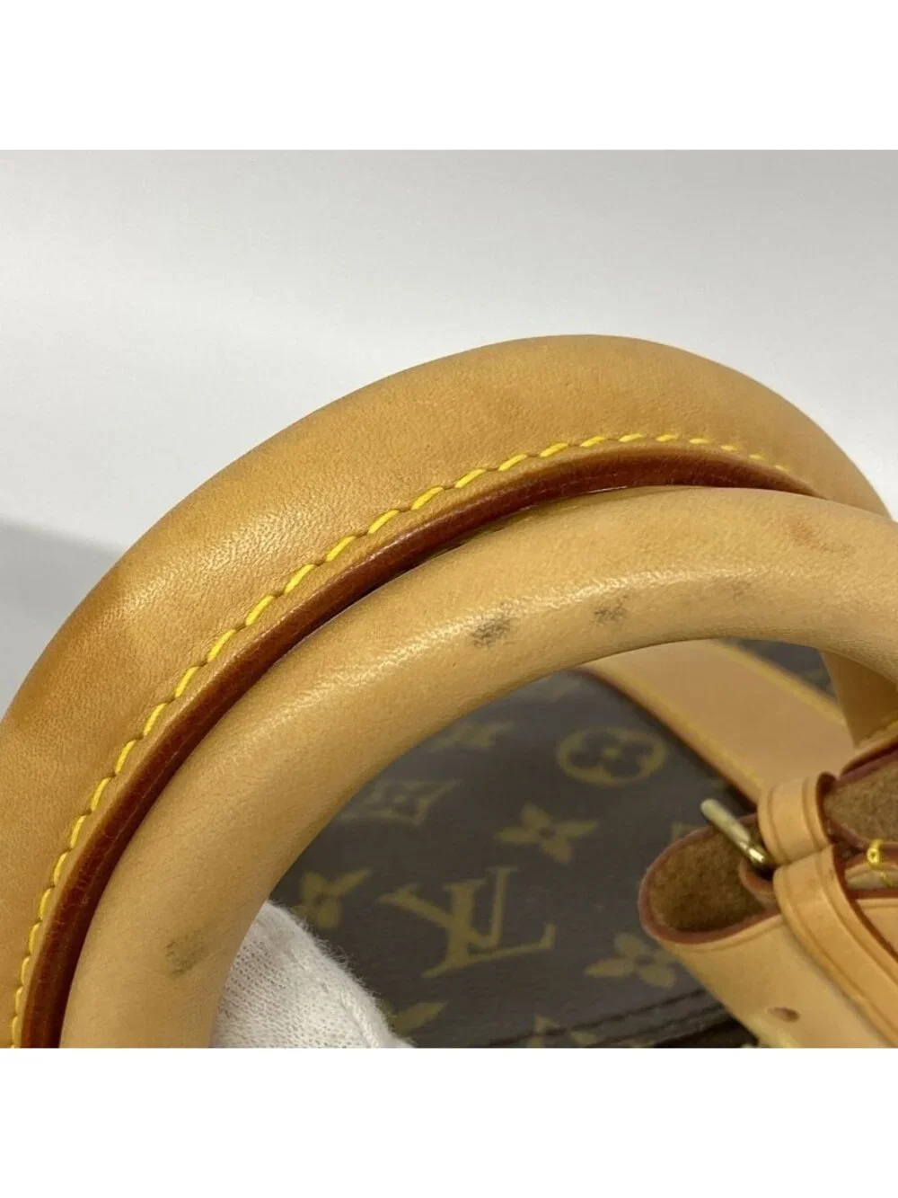 Louis Vuitton Boston Bag Monogram Keepall Bandouliere 55 Brown